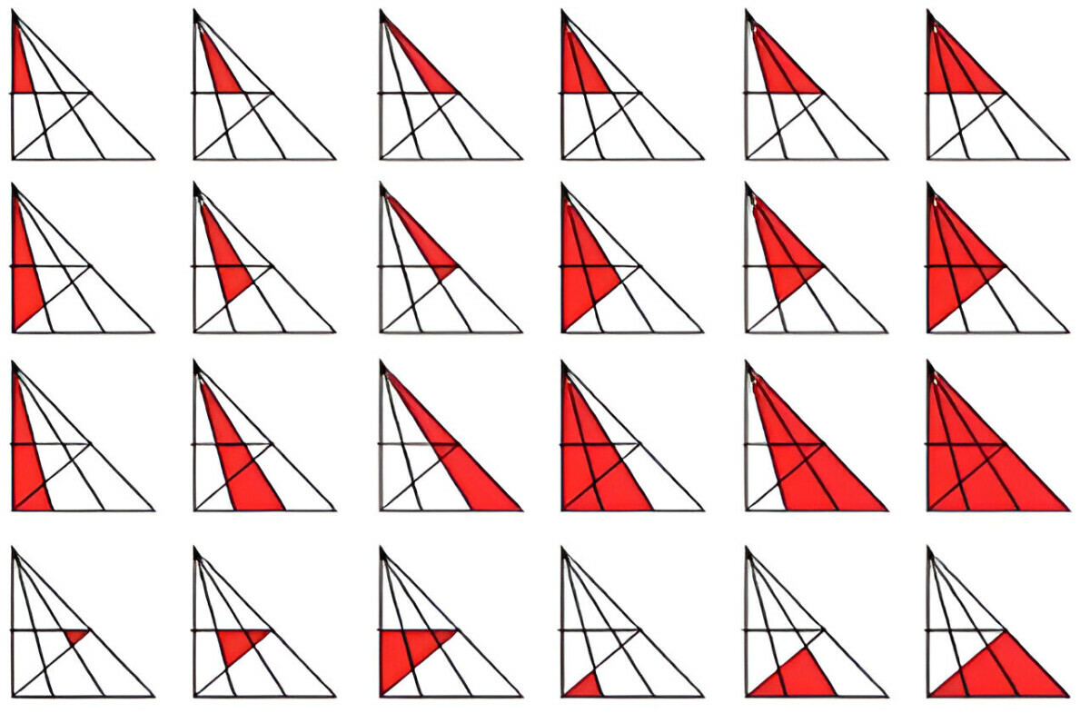 Только люди с IQ 120 и выше смогут решить эту задачу. Найдите на картинке 18 треугольников