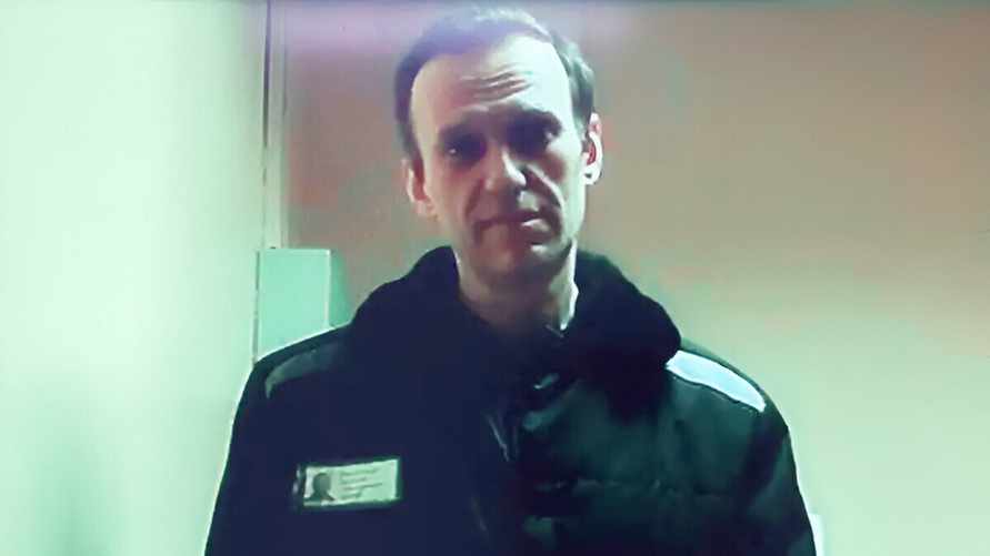 Навальный в колонии. Фото REUTERS.