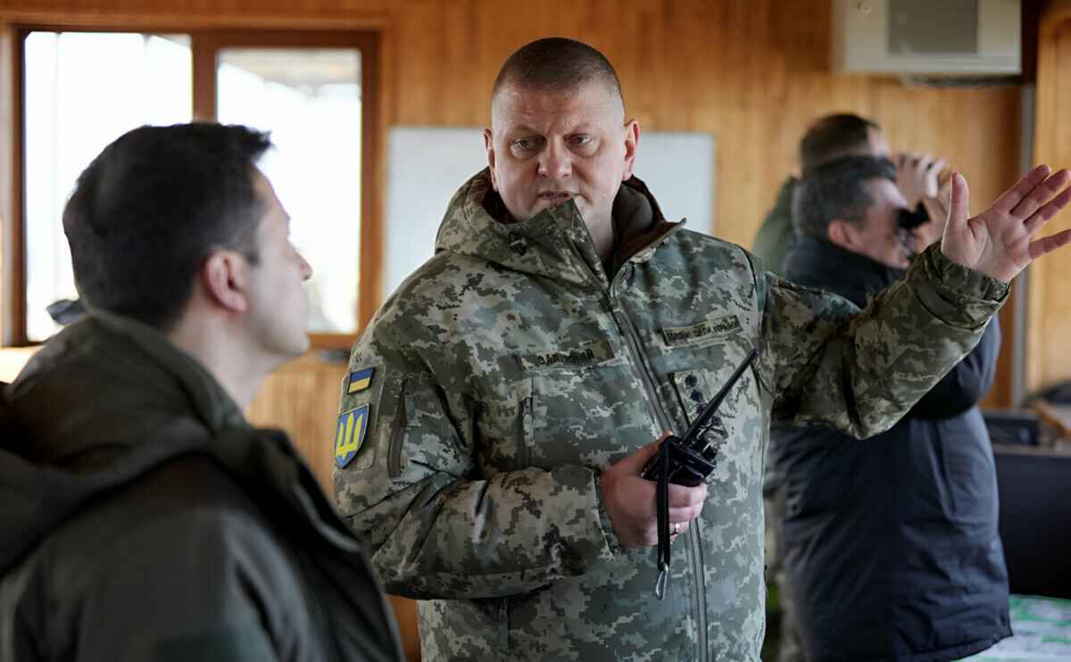 Залужный рассказал, где у него нашли прослушку