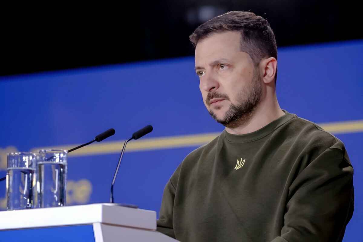 Владимир Зеленский. Фото Keystone/Remko De Waal – иллюстративное.