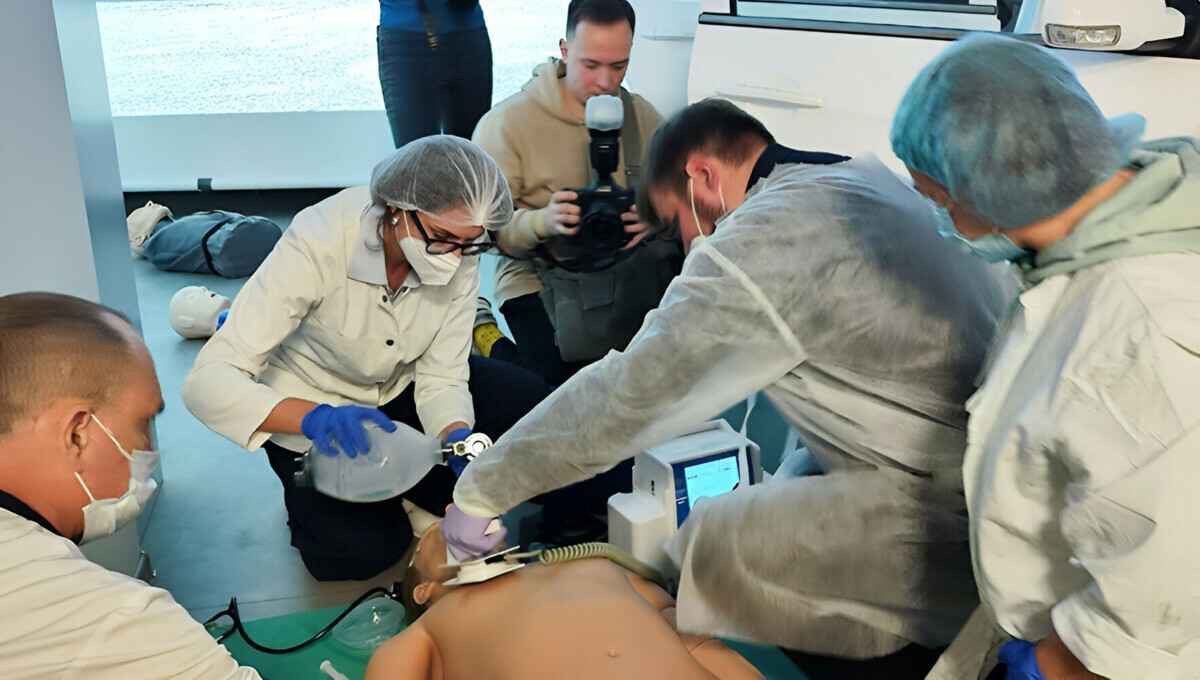 Демонстрация работы в Республиканском центре профессиональной аттестации.