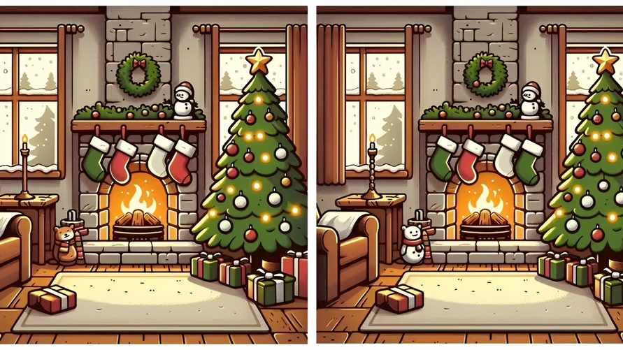 Найдите 5 отличий. Только самые зоркие люди смогут это сделать это за 20 секунд