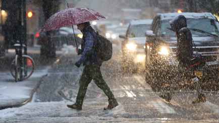 Белгидромет объявил на 26 декабря оранжевый уровень опасности по всей Беларуси из-за почти шторма