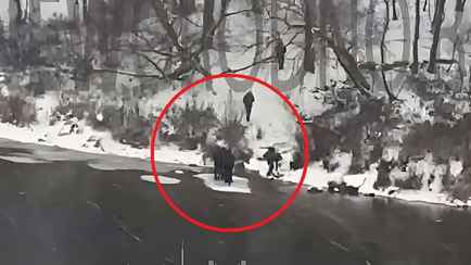 Помните «школьников на льдине» в Гродно»? Милиция нашла их, но это была не льдина. Это как?