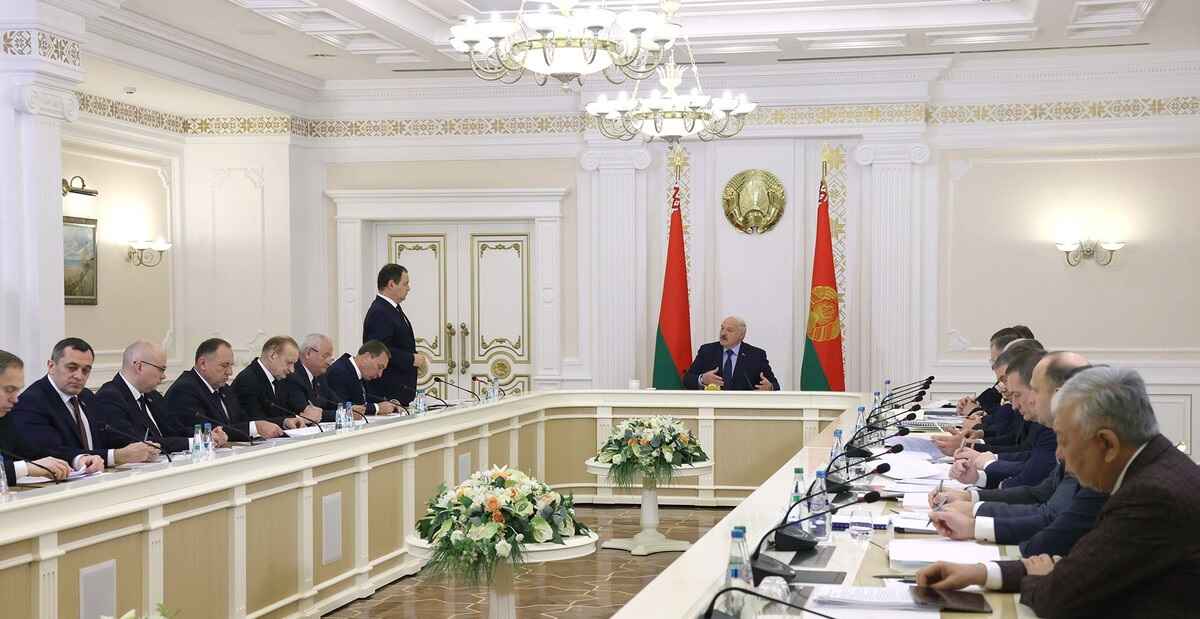 "Не получилось копать" — Лукашенко приказал Головченко "вырубать кустарники топором и лопатами"