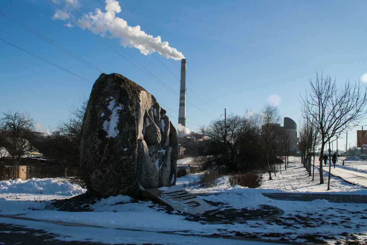 Барановичи. За заднем плане – ТЭЦ.