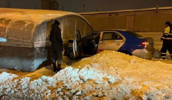 В Минске водитель каршеринга врезался в подземный переход