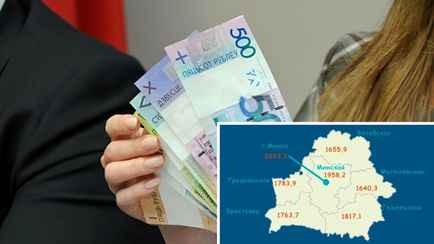 Разница с Минском больше 1000 рублей. В Белстате рассказали, где белорусы зарабатывают меньше всех