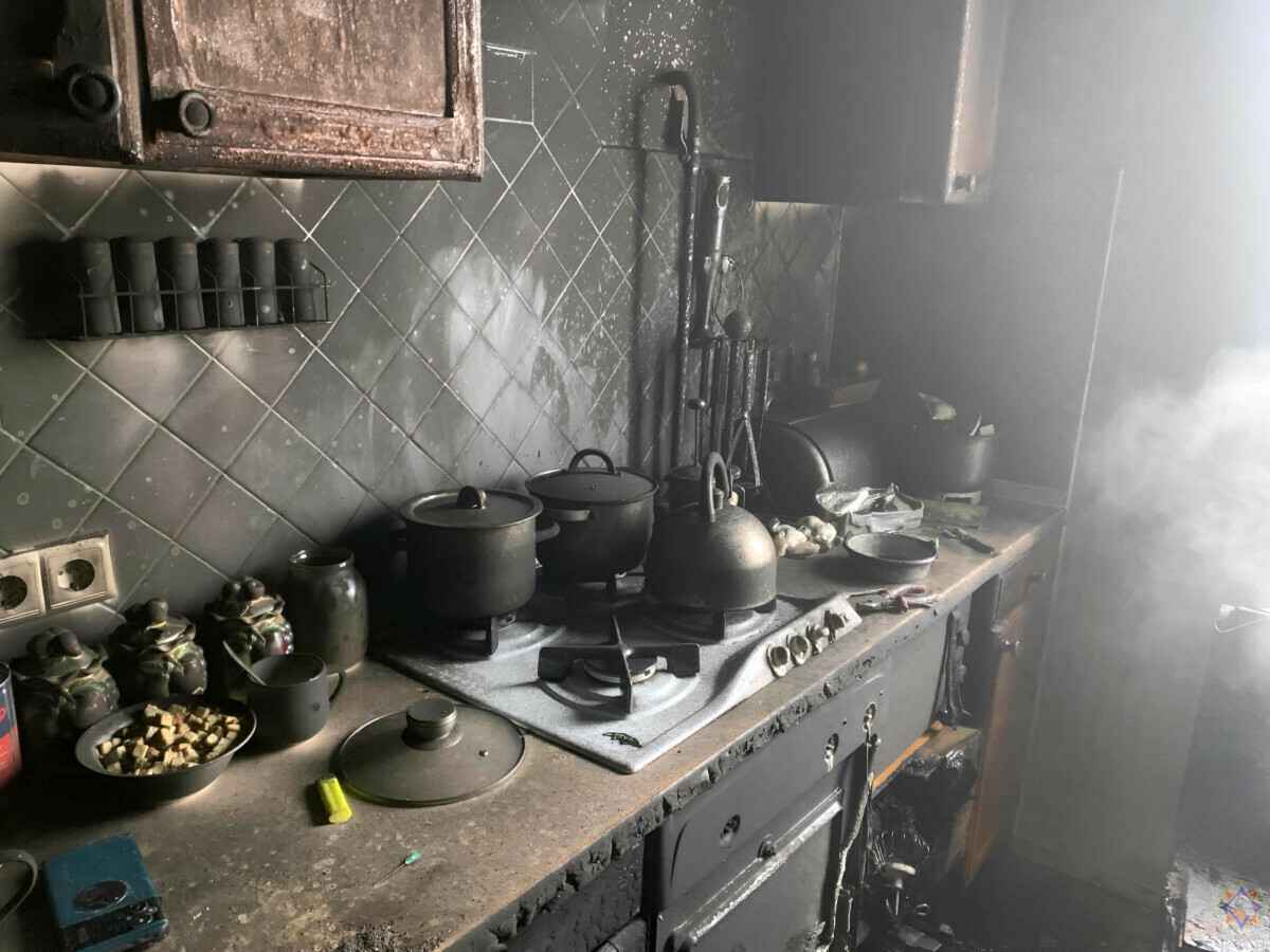 Могло хватить одного вдоха – В Слониме кот спас хозяина от пожара