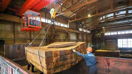 Госстандарт назвал товаром года в Беларуси шпалы