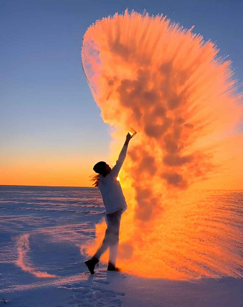 Белорусы запустили дубак-челлендж в двадцатиградусный мороз. Как поучаствовать?