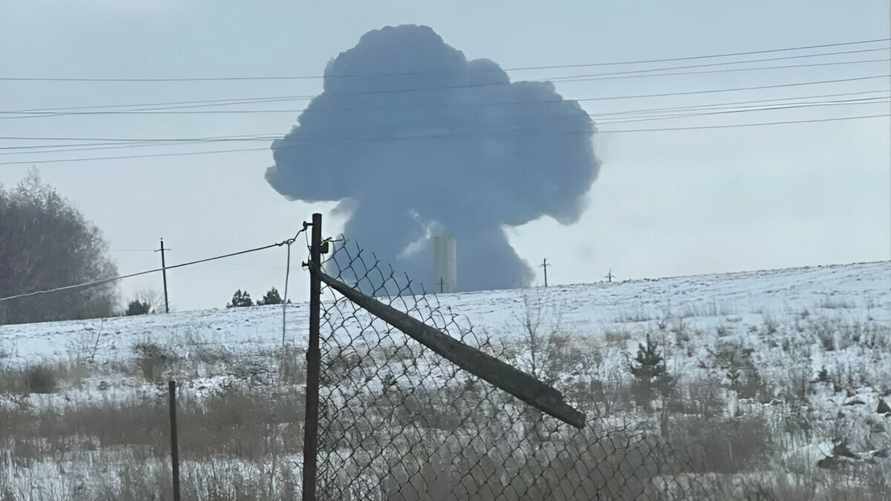 В Белгородской области разбился Ил-76 с пленными украинцами на борту