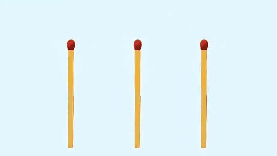 Справятся только настоящие гении? Составьте число 6 из трех спичек