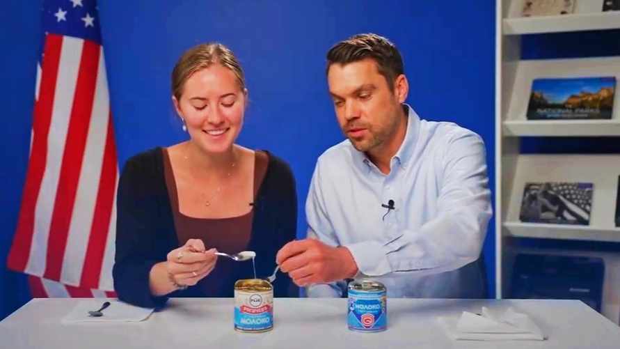 Американские дипломаты попытались определить, какая белорусская сгущенка вкуснее. Что выбрали?