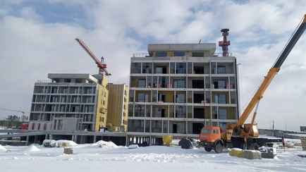 «Минскстрой» показал строительство в Минске арендных электродомов «на болтовых соединениях»