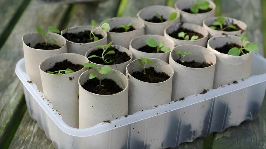 Огородники посоветовали начать собирать втулки от туалетной бумаги. Зачем садить в них семена для рассады?