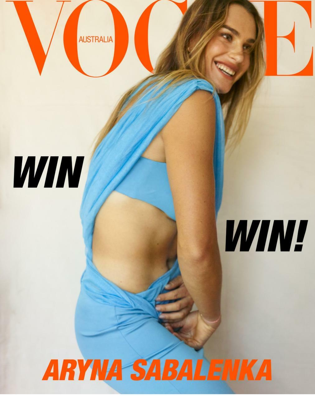 «Меня просили не ломать ракетки» – Соболенко попала на обложку Vogue и рассказала, почему «собиралась бросить» теннис