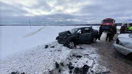 Под Солигорском в лобовом ДТП погиб 8-летний ребенок