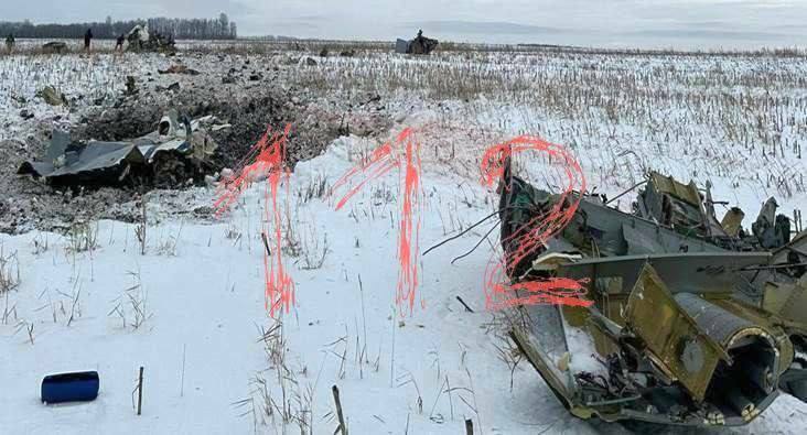В Белгородской области разбился Ил-76 с пленными украинцами на борту