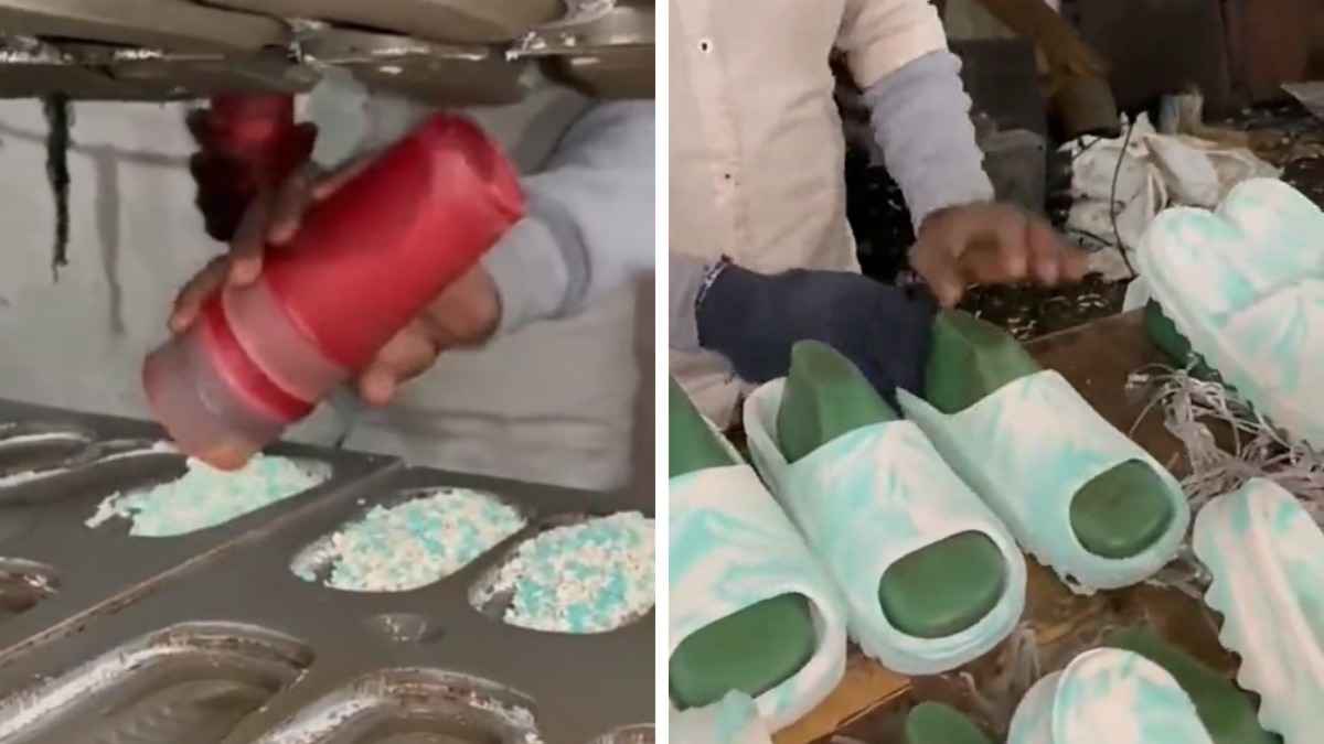 Как на самом деле делают шлепанцы? Появилось видео производства