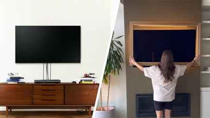 Превратите телевизор в произведение искусства. В TikTok показали простой и красивый дизайнерский трюк