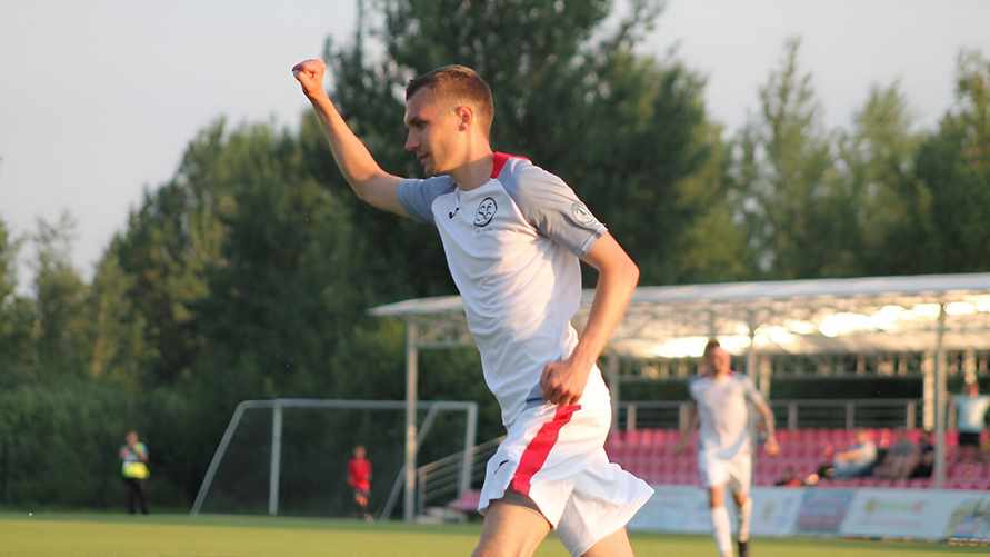 На фото - Александр Джигеро / ФК "Смолевичи"