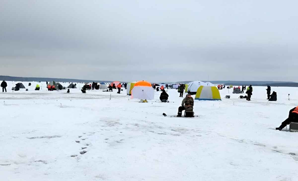 «Очень скромно, 20 рыбин» – На Зельвенском водохранилище собралось не меньше тысячи рыбаков