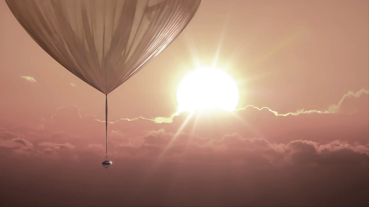 Американская компания предложила отправить туристов в стратосферу Земли на воздушном шаре с коктейль-баром и SPA. Почем билеты?