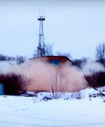 A pumping station in Vitebsk was destroyed by bombing