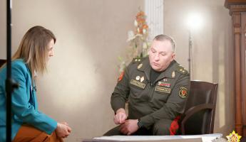 Министр обороны Беларуси пообещал сбивать самолеты НАТО