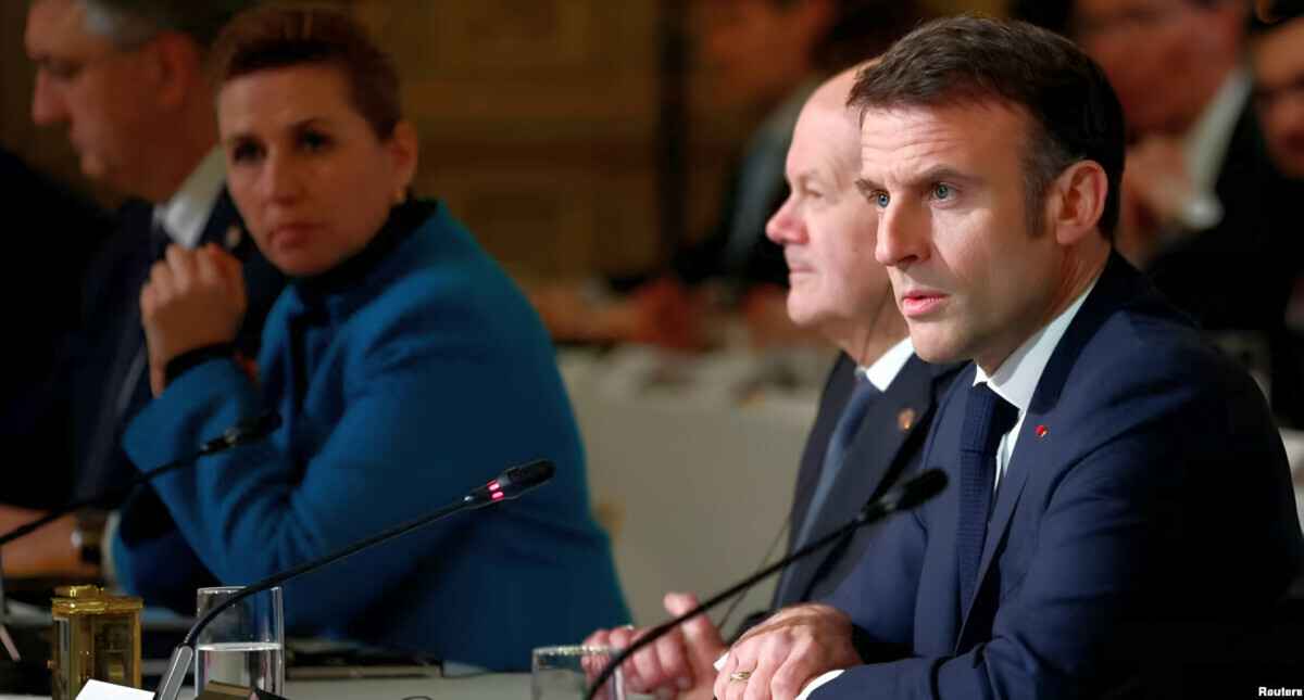 Президент Франции Эммануэль Макрон.