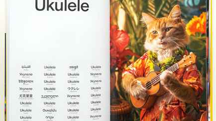 Белорус сделал для дочки букварь на 24 языках. В главных ролях – деловые коты