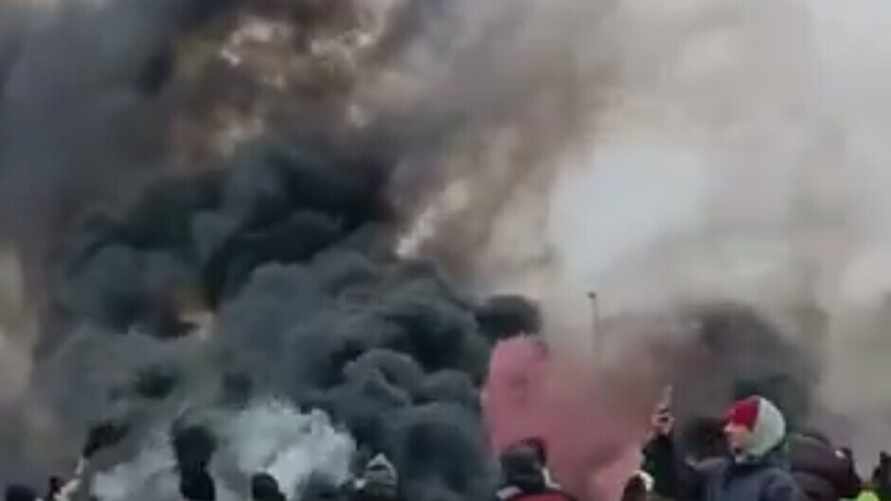 Польские фермеры заблокировали границу с Украиной