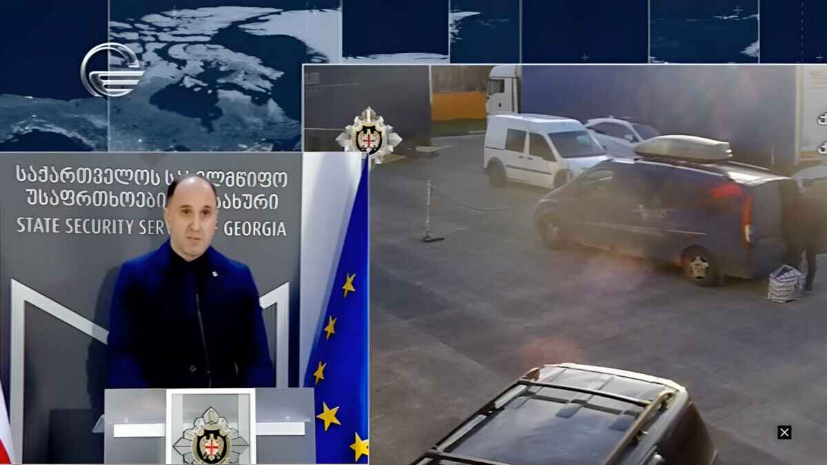 Спецслужбы Грузии заявили, что обнаружили взрывчатку, которую везли из Украины в Россию