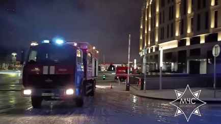 В МЧС рассказали о ЧП в здании офиса «СберБанка» в центре Минске