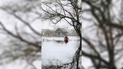 «Белорусская Венеция» — Белорус показал, затопленную деревню под Лунинцом
