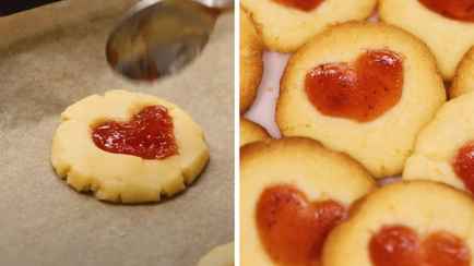 Как быстро приготовить песочное печенье с сердечками? Оно будет буквально таять во рту