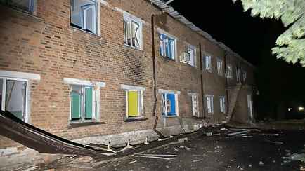 В Украине показали последствия удара авиабомб по больнице