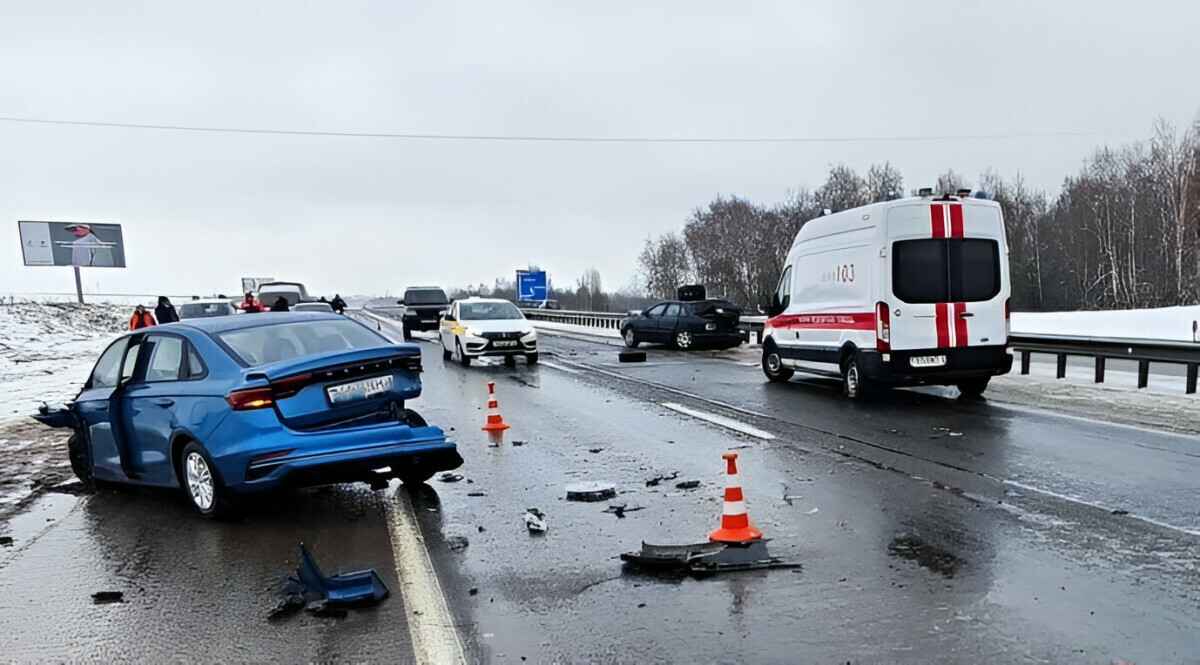 ДТП под Гродно продемонстрировало, почему на трассе небезопасно останавливаться в левой полосе