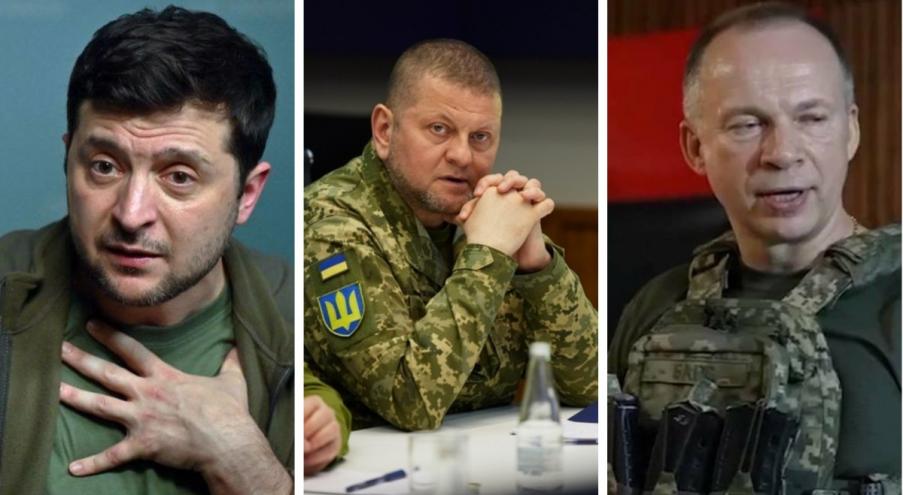 «Я назначил генерал-полковника Сырского Главнокомандующим Вооруженных Сил Украины»,