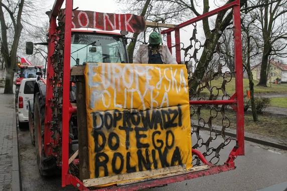 Польские фермеры заблокировали границу с Украиной