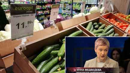 Глава Белстата пообещала белорусам «исключительно свои огурцы по совсем другой цене». Когда?
