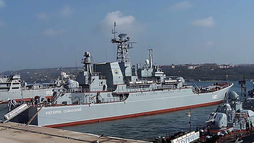 Украина заявила о поражении ещё одного корабля ВМС России