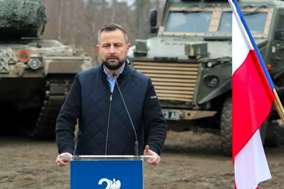 Министр национальной обороны Польши Владислав Косиняк-Камыш