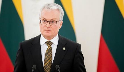 Науседа обвинил власти Беларуси в закрытии литовских пограничных пунктов
