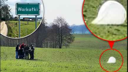 В Польше упал неопознанный объект с надписями на кириллице. Откуда прилетел?