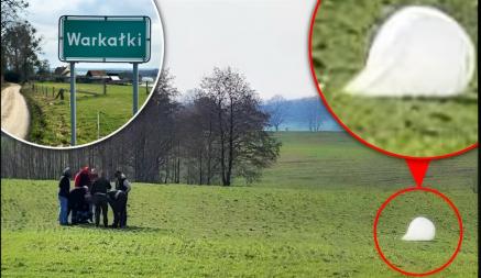 В Польше упал неопознанный объект с надписями на кириллице. Откуда прилетел?