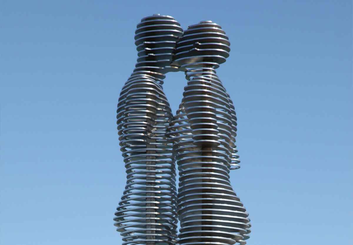 Завораживающее видео из Батуми. Как выглядит знаменитая скульптура весной?