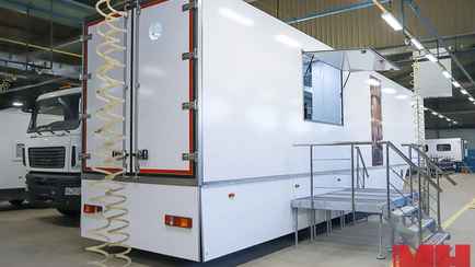 МАЗ сообщил о начале работы мобильного ресторана Mak.by 1 апреля. Где открытие?