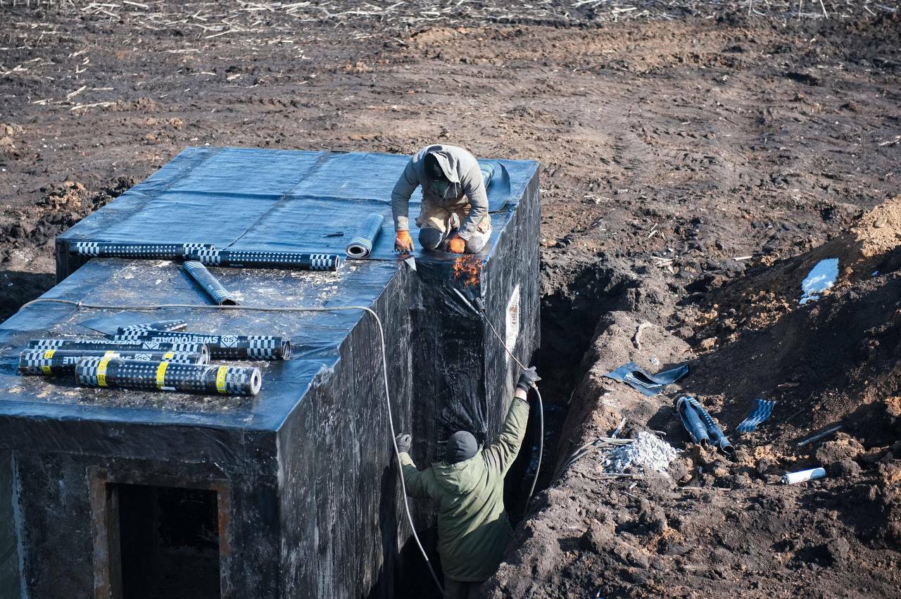 Украинцы показали, как строят линию обороны под Харьковом